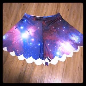 Blackmilk Galaxy Shorties